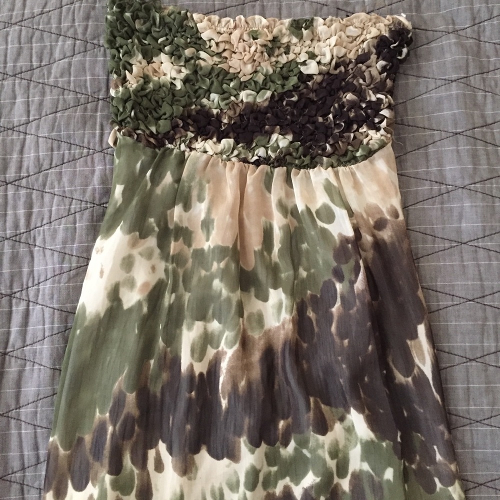 Strapless mini dress - Picture 2 of 4